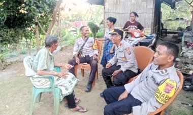 Datang-Membawa-Salam,-Kapolsek-Adonara-Barat-Bangun-Komunikasi-di-Adonara-Tengah
