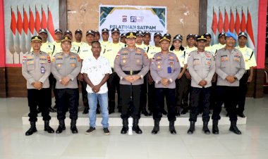 Menutup-Pelatihan-Gada-Pratama,-Kapolres-Flores-Timur-Titip-Pesan-Profesionalisme-dan-Keteladanan