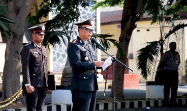 Polres-Flores-Timur-Gelar-Upacara-Peringatan-Hari-Sumpah-Pemuda-ke-98