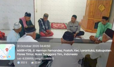 Lewat-Subuh-Keliling,-Polres-Flotim-Dorong-Lingkungan-Aman-dan-Harmonis