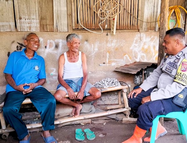 Bhabinkamtibmas Desa Waiula Gelar Sambang dan Patroli Dialogis Ajak Warga Perkuat Kamtibmas