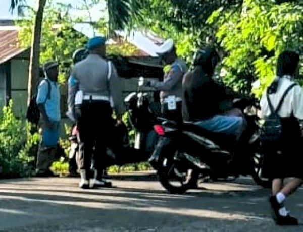 Operasi Zebra Turangga 2025, Polres Flotim Tindak Pelanggar Demi Keselamatan