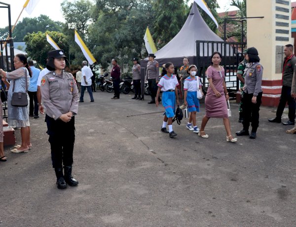 Pengamanan Ketat dan Humanis Warnai Tahbisan Uskup Larantuka 2026