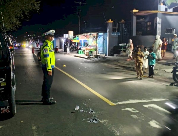 Kehadiran Satlantas Polres Flotim Bikin Tarawih Tenang Lalu Lintas Aman