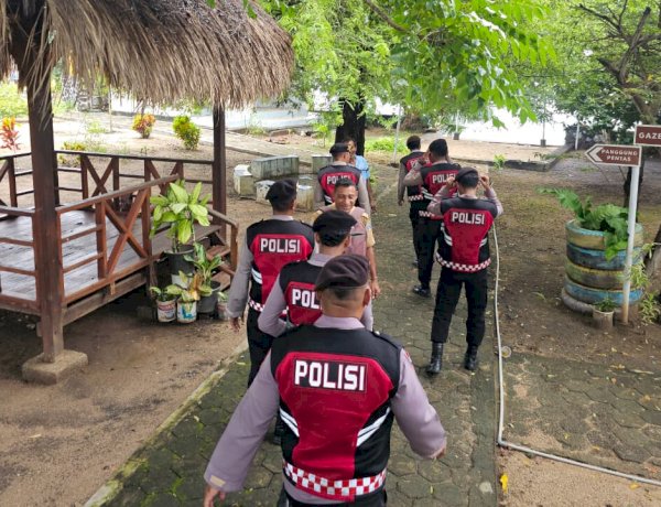 Dari Pasar hingga Rekreasi, Sat Samapta Polres Flotim Pastikan Situasi Kondusif