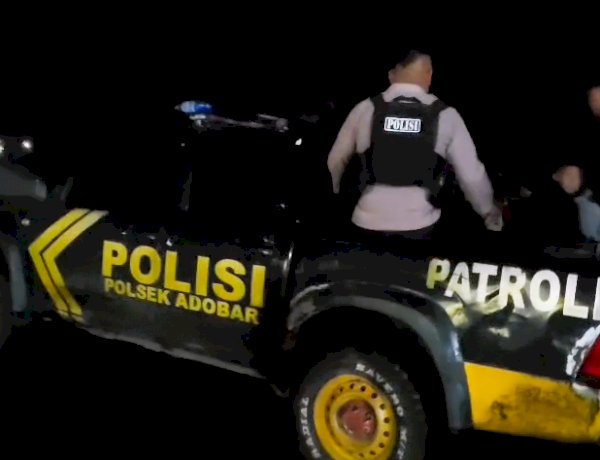 Redam Ketegangan, Polres Flotim Intensifkan Patroli Malam dan Himbauan Kamtibmas Kepada Warga Sekitar