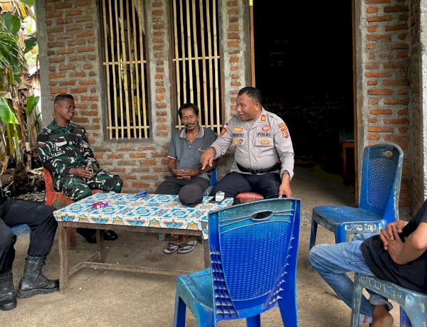 Kehadiran TNI–Polri di Lewonara Disambut Positif Masyarakat