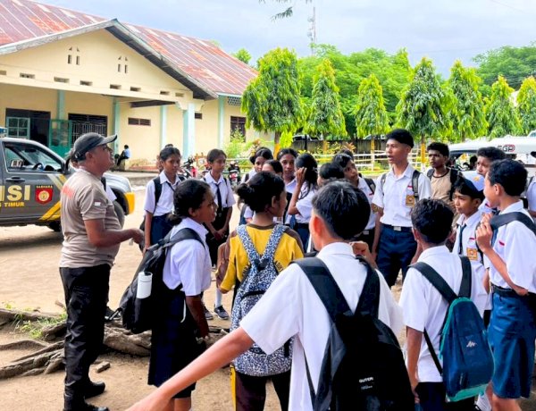 Trauma Healing Warnai Pengamanan Gladi TKA di Riangrindu dan Phaladhya