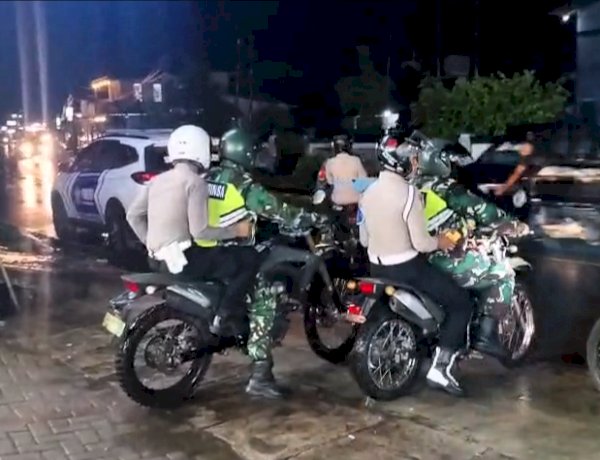 TNI-Polri Perketat Patroli di Kedua Kelurahan