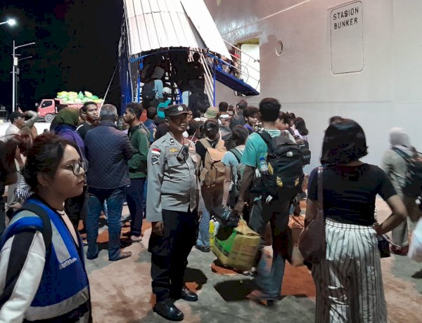Ops Semana Santa 2026, Polres Flotim Perketat Pengamanan Pelabuhan