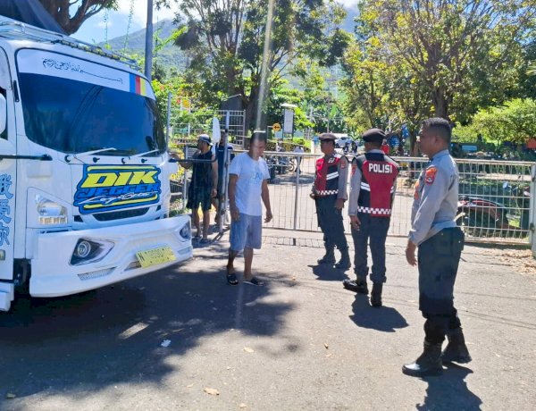 Sat Samapta Polres Flotim Tingkatkan Pengawasan Kawasan Publik melalui Patroli Kota