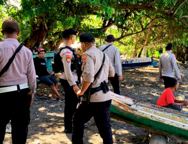 Patroli Rutin Pos Lewonara, Semangat Persaudaraan dan Keamanan Terus Dijaga