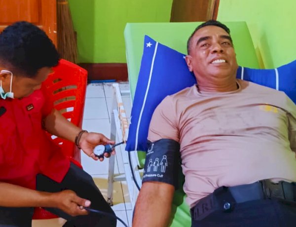 Aksi Kemanusiaan Polres Flotim di Momentum Hari Lansia Nasional ke-30
