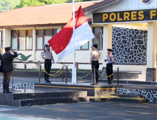 Polres Flores Timur Peringati Hari Lahir Pancasila 2026, Teguhkan Semangat Persatuan dan Pengabdian untuk Bangsa