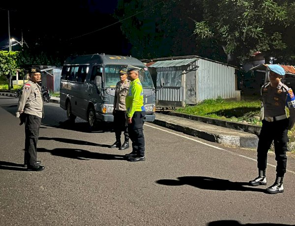 Patroli Cipta Kondisi, Wujud Kepedulian Polres Flores Timur Menjaga Ketenangan Malam