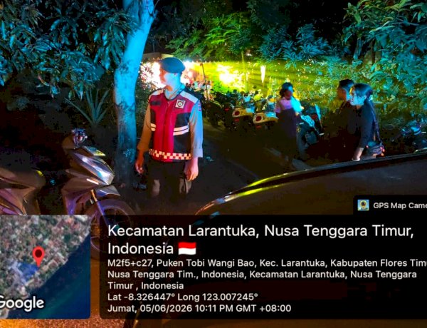 Sambut Baru Berlangsung Aman, Polres Flores Timur Pastikan Situasi Tetap Kondusif