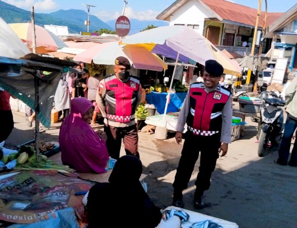 Bukan Sekadar Patroli, Sat Samapta Polres Flores Timur Menyapa dan Mendengar UMKM