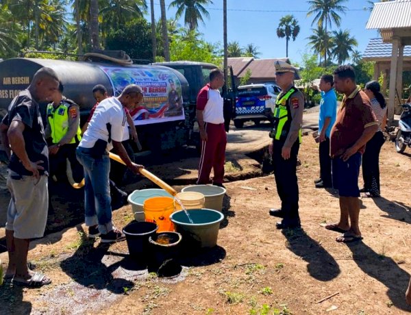 Baksos Sambut Hari Bhayangkara ke-80: Setiap Tetes Air Menjadi Berkah bagi Warga