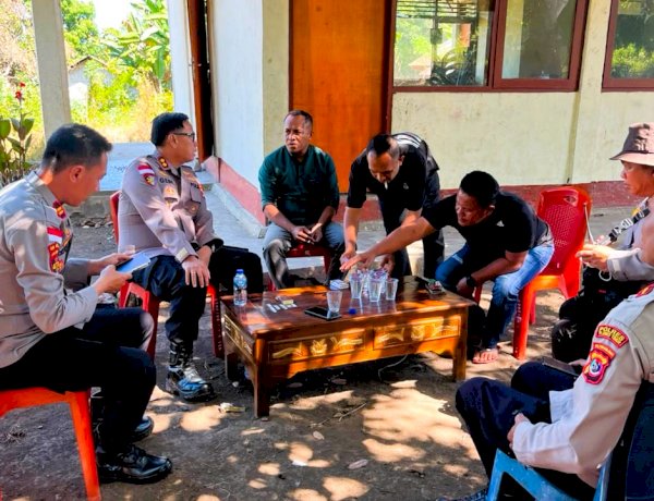 Kapolres Flotim AKBP Gede Putra Yase Terus Perkuat Silaturahmi dan Pantau Kamtibmas di Adonara