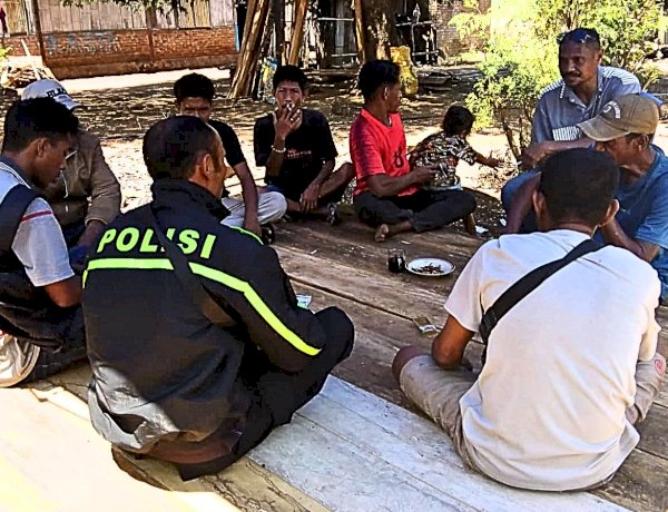 Cegah Gangguan Kamtibmas dan TPPO, Bhabinkamtibmas Ajak Warga Tingkatkan Kepedulian