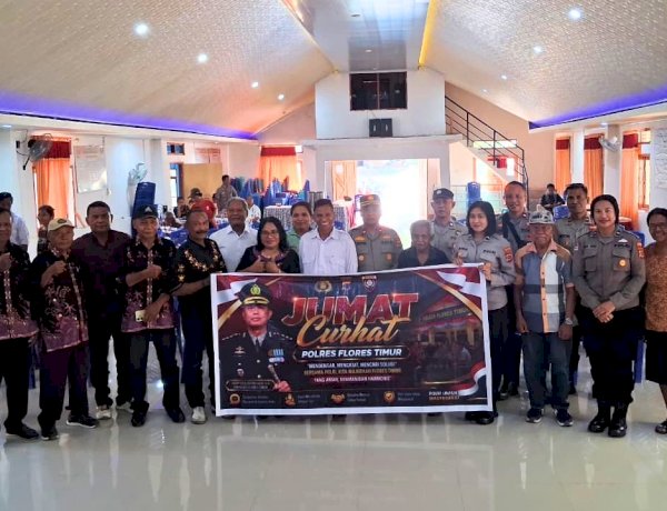 Jumat Curhat di Lewoloba, Polres Flores Timur Buka Ruang untuk Mendengar Suara Warga