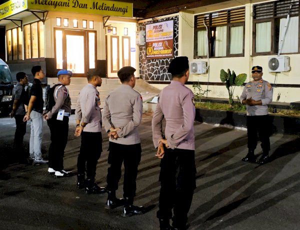 Patroli Malam Polres Flores Timur, Wujud Kepedulian terhadap Kenyamanan Warga