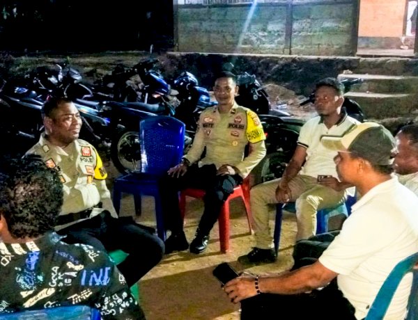 Syukuran Imam Baru Berlangsung Kondusif, Bhabinkamtibmas Apresiasi Dukungan Warga