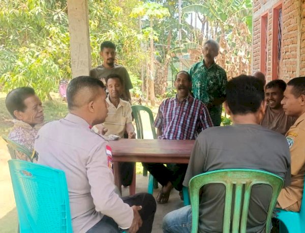 Menyapa dengan Hati, Bhabinkamtibmas Perkuat Kedekatan dengan Warga Bukit Seburi II