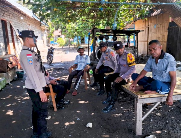 Patroli Sambang di Adonara Timur, Polri Perkuat Pesan Persaudaraan