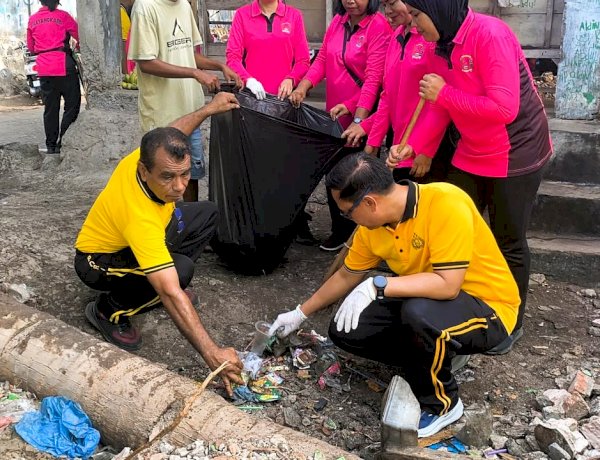 Kapolres Flores Timur Pimpin Green Policing, Kepedulian Lingkungan Jadi Gerakan Bersama