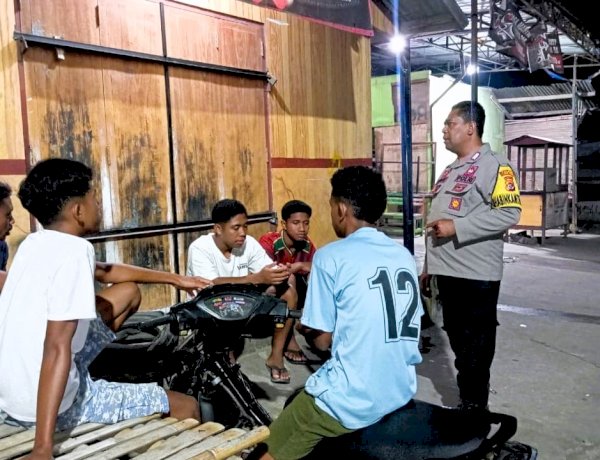 Cegah Karhutla, Bhabinkamtibmas Boru Rangkul Anak Muda Jaga Lingkungan