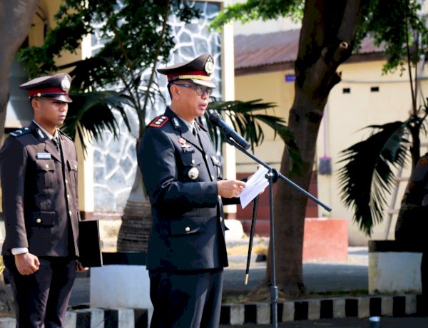 Polres Flores Timur Gelar Upacara Peringatan Hari Sumpah Pemuda ke-98
