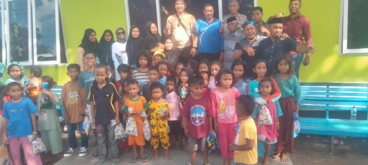 Apresiasi Para Tokoh Masyarakat Lamahala Jaya Pada Giat Silaturahmi Bersama Kapolres Flotim