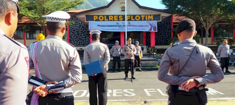 Kapolres Flores Timur Tegaskan : Anggota Jangan Main - Main Dengan TPPO