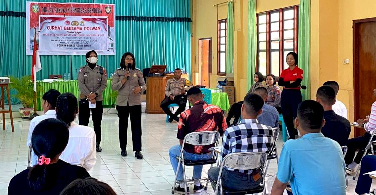 Curhat Bersama Polwan: Pemuda dan Pemudi Larantuka Bersama Polwan Bahas Isu Aktual dalam Hari Jadi Polwan RI ke-75