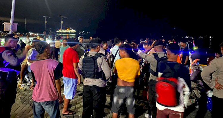 Patroli Perintis Presisi Sat Samapta Polres Flotim Jaga Keamanan Dalam Kota