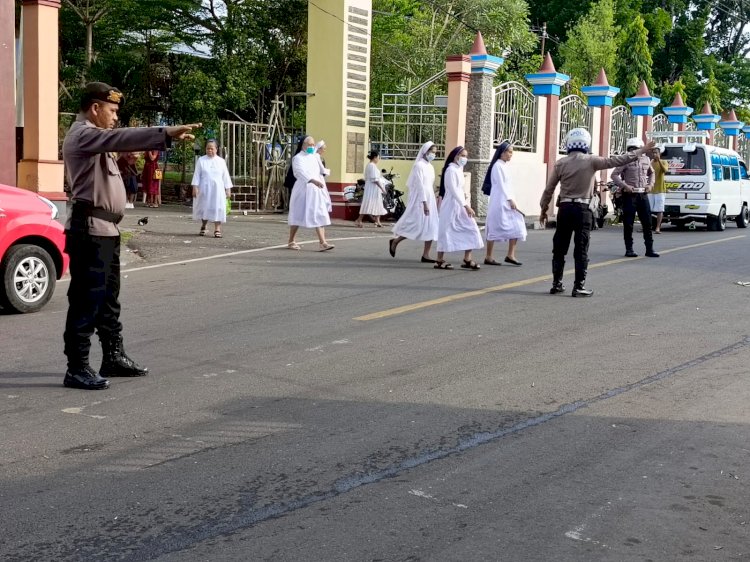 Misa Hari Raya Natal Hari Kedua, TNI POLRI Hadir Jaga Keamanan