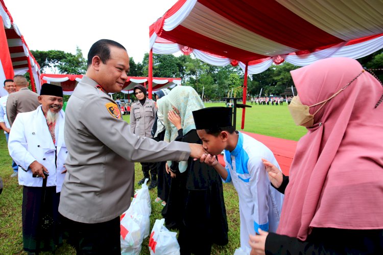 Gelar Baksos Polri Presisi Untuk Negeri di Sukabumi, Kaops NCS Polri: Jaga Persatuan dan Kesatuan 