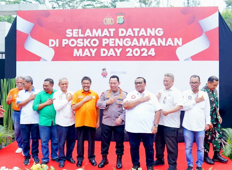 Komitmen Kapolri di Aksi May Day: Bentuk Timsus untuk Lindungi dan Kawal Hak Buruh