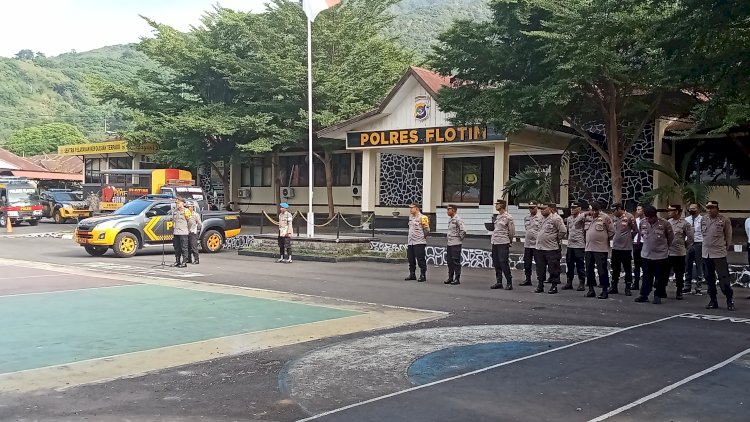 Jam Pimpinan Kapolres Flotim AKBP Nyoman Putra Sandita, 