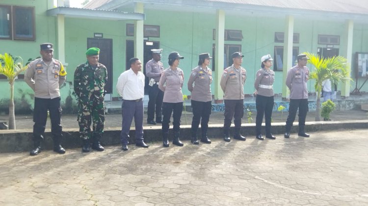 Kasat Lantas Polres Flotim Sosialisasi Ke Sekolah, Pelajar Harus Tertib Berlalu Lintas Dan Stop Bully