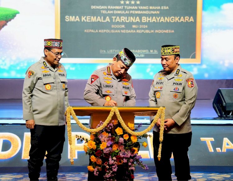 Kapolri Resmikan Komite Olahraga Polri, Wadah Para Polisi Atlet.