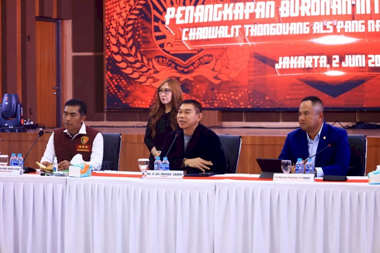 Polri Tangkap Buronan Thailand Paling Dicari