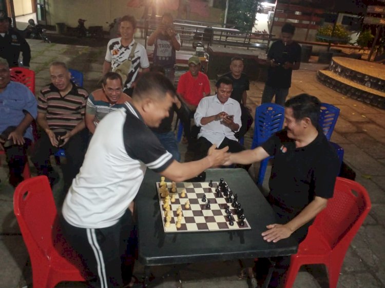 Polres Flotim Gelar Turnamen Catur  Kapolres Flotim Cup dalam rangka Hari Bhayangkara ke 78 tahun 2024.