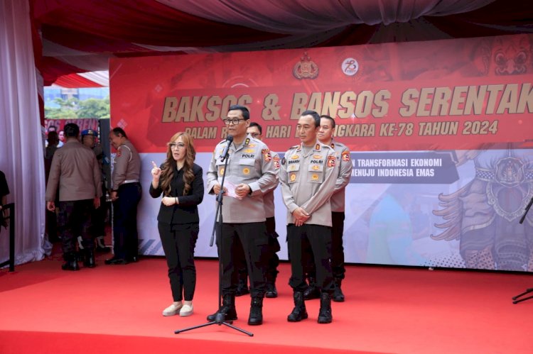 *Polri Bedah Rumah Sebanyak 558 Bangunan dalam Rangka Hari Bhayangkara ke-78*