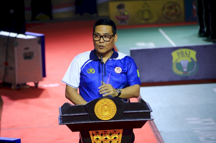 *Kapolri Cup Badminton Championship 2024 Dibuka, Seribu Lebih Peserta Ikut Bertanding*