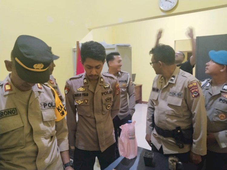 Patroli Malam Hari Polres Flotim, Jaga Situasi KeamananTetap Kondusif.