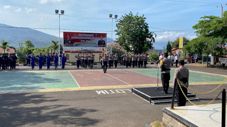 Setelah 36 tahun Tugas, AKP Sungkono Kabag SDM Polres Flotim Dapat Kenaikan Pangkat Pengabdian Setingkat lebih Tinggi Menjadi KOMPOL.