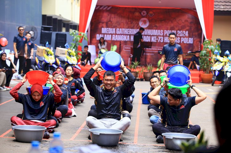 Sambut Hari Jadi ke-73 Humas Polri dengan Media Gathering, Irjen Sandi: Jurnalis Mitra Strategis dalam Harkamtibmas