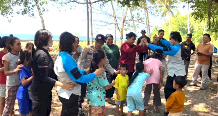 Trauma Healing Bagi Anak-anak Korban Bentrokan Desa Bogalima dan Desa Ilepati